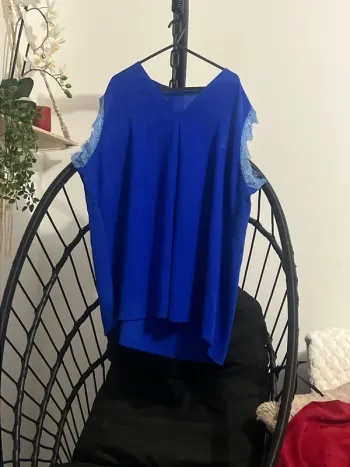 Blouse manche courte Taille unique