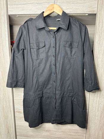 Chemise saharienne en lin - Taille 46