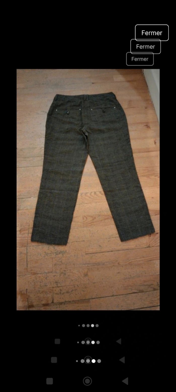 Pantalon Taille M en très bon état marque Atelier Gardeur - photo numéro 7