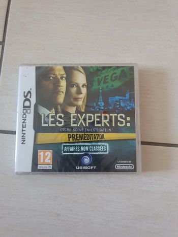 Jeu Nintendo DS les experts préméditation