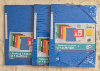 Chemises à rabats et élastique 