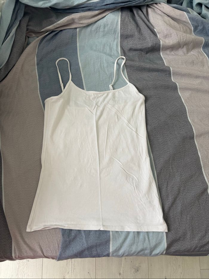 Débardeur blanc  S