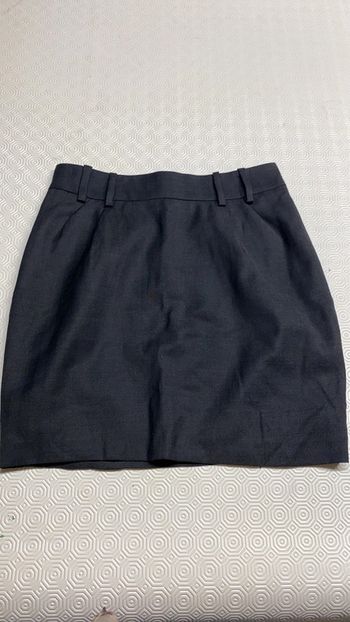 Jupe noire doublée
