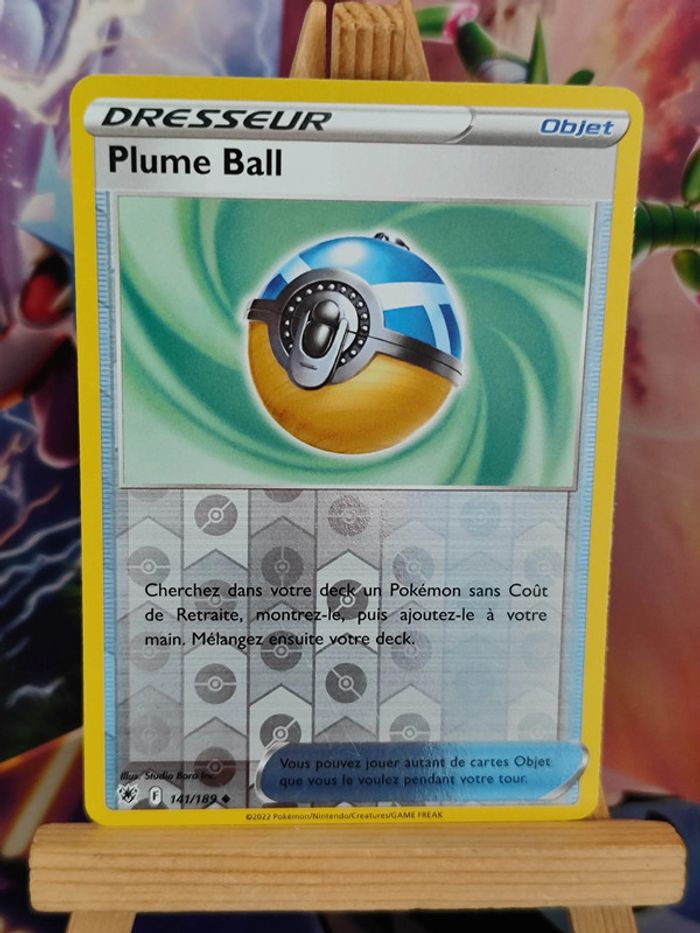 Plume ball reverse 141/189 astres radieux