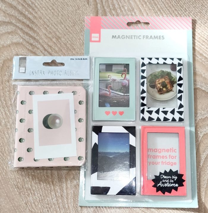 Cadres photos et album pour photos instax neufs