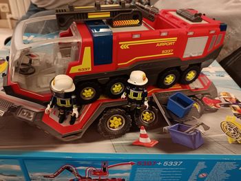Playmobil camion de pompier