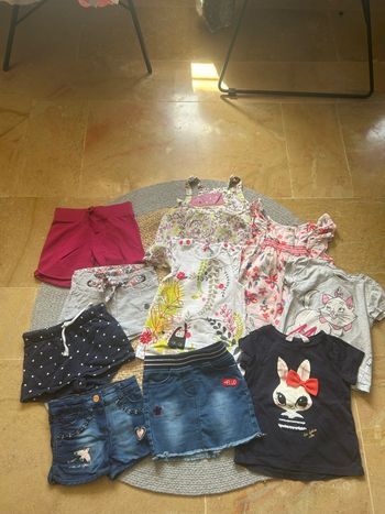 Lot vêtements été fille 2 ans 