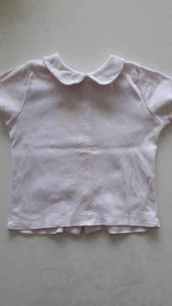 T-shirt rose fille Petit bateau 3 mois