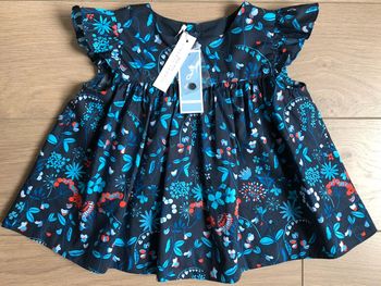 Blouse en Liberty Maynard's garden Jacadi T-36 mois