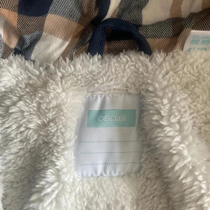 🧥 Manteau bleu Obaïbi pour enfant 🧥 - photo numéro 4