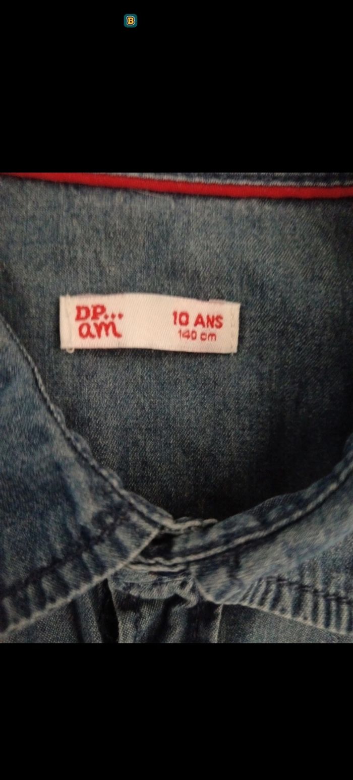 Veste en jean 10 ans DPAM - photo numéro 6
