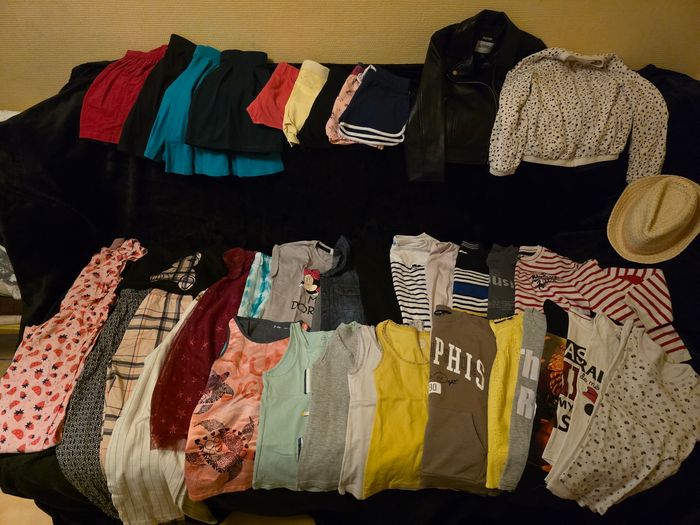 Lots de vêtements fille 8 ans