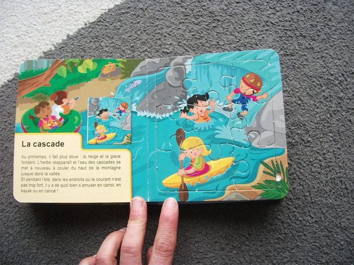 Livre puzzle La montagne - photo numéro 5
