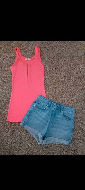 Lot de short et débardeur taille 34