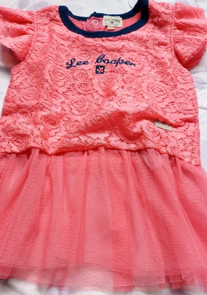 Robe LeeCooper avec jupon en tule 24M - photo numéro 2
