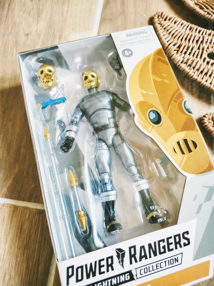 🙅 Power rangers Zeo Lightning collection figurine Zeo Cog marque Hasbro - photo numéro 2