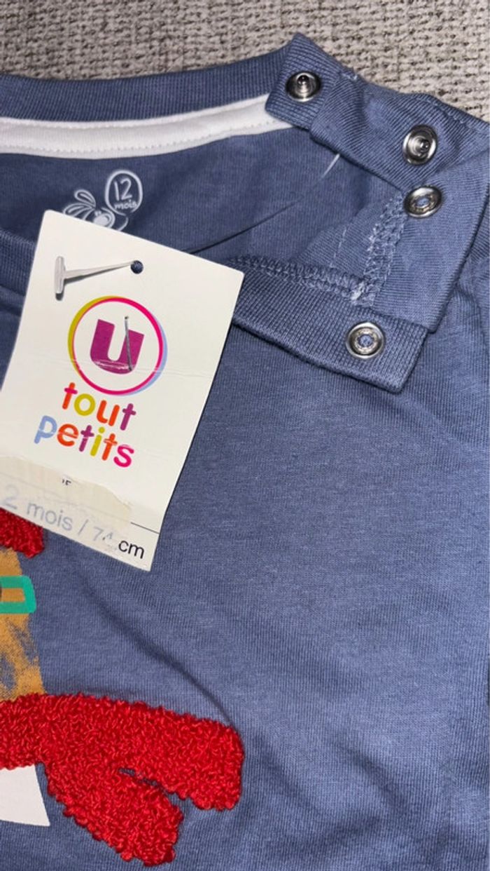 Lot de 2 tee-shirts à manches - photo numéro 5