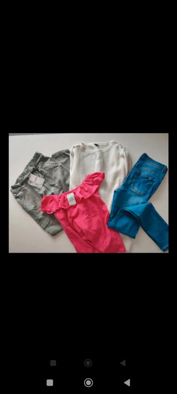 Lot de tenues 10 ans
