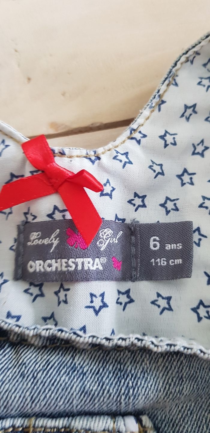 Robe jean orchestra 6 ans - photo numéro 2