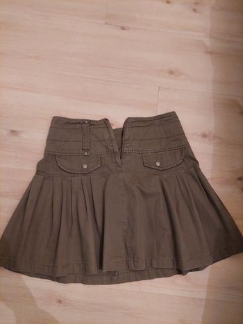 Jupe camaïeu kaki 36