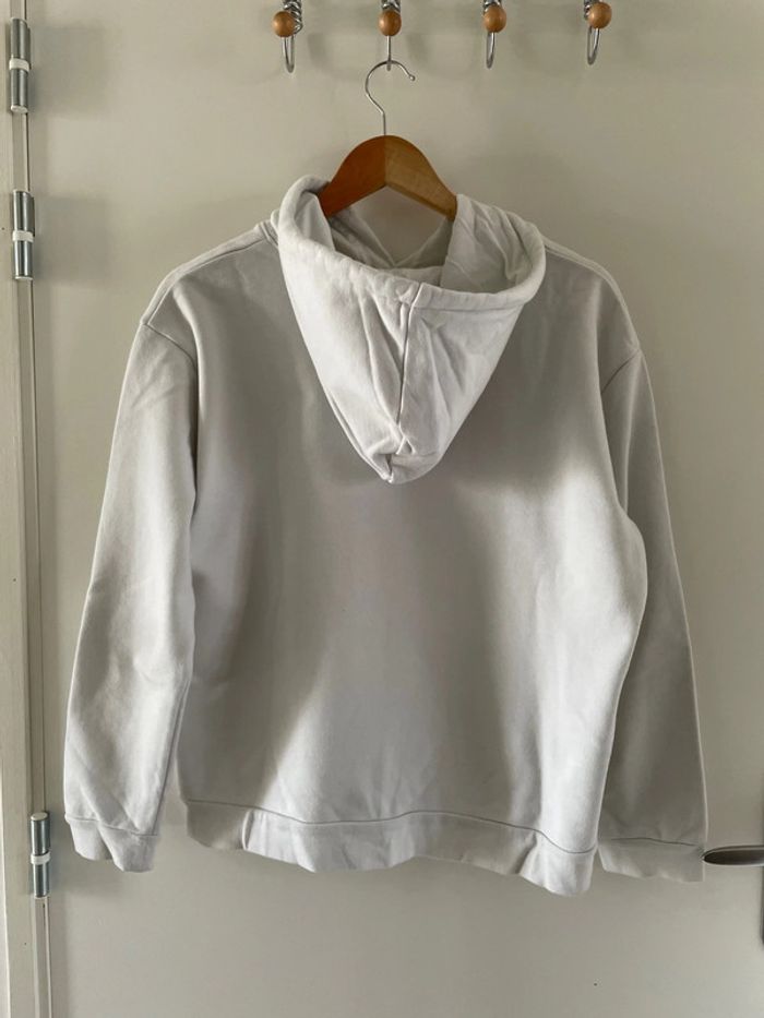 Sweat à capuche blanc Amour - photo numéro 3