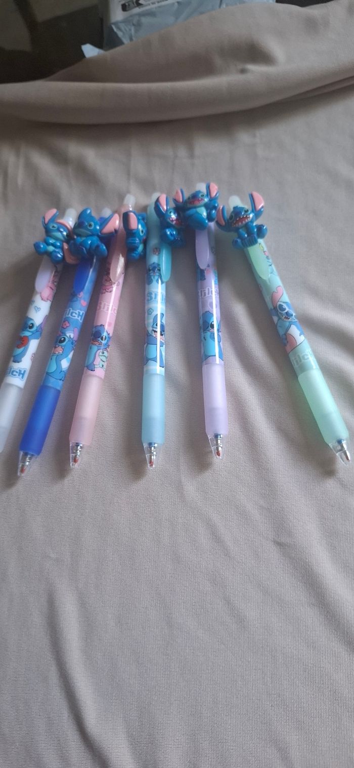 Lot stylos stitch