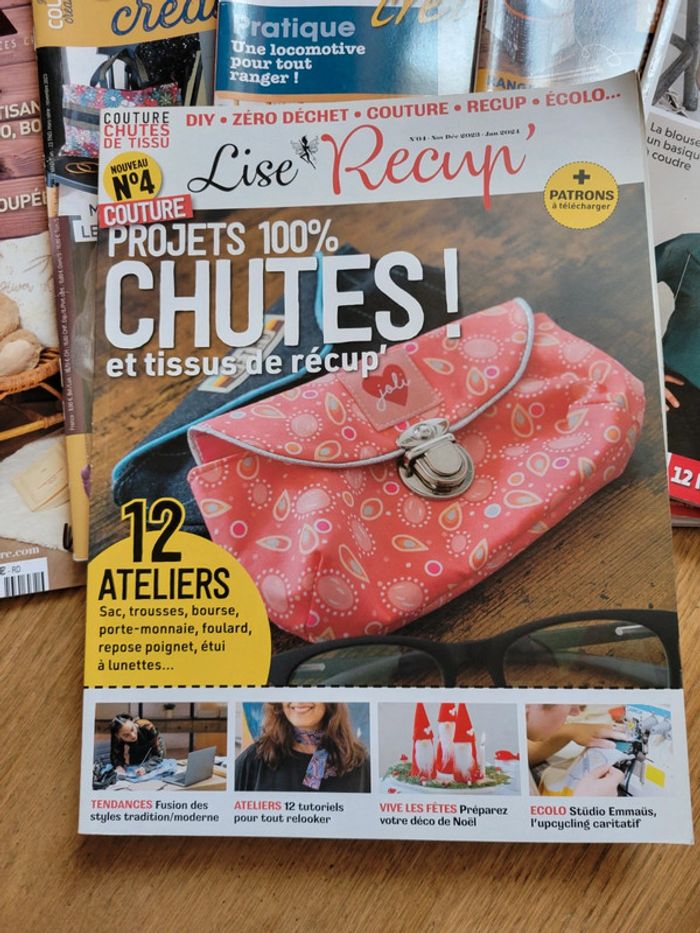 Lot de magazines couture - photo numéro 7