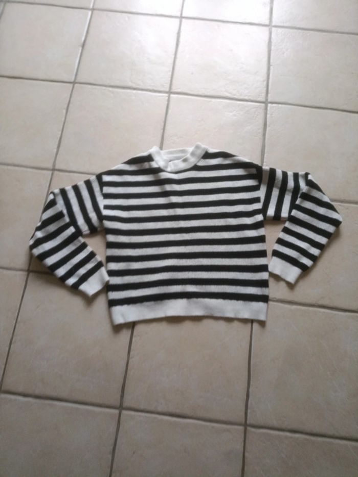Pull marin Zara fille - photo numéro 2