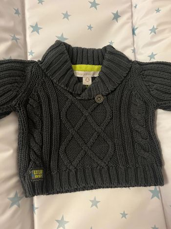 Pull Lulu castagnette  3 mois
