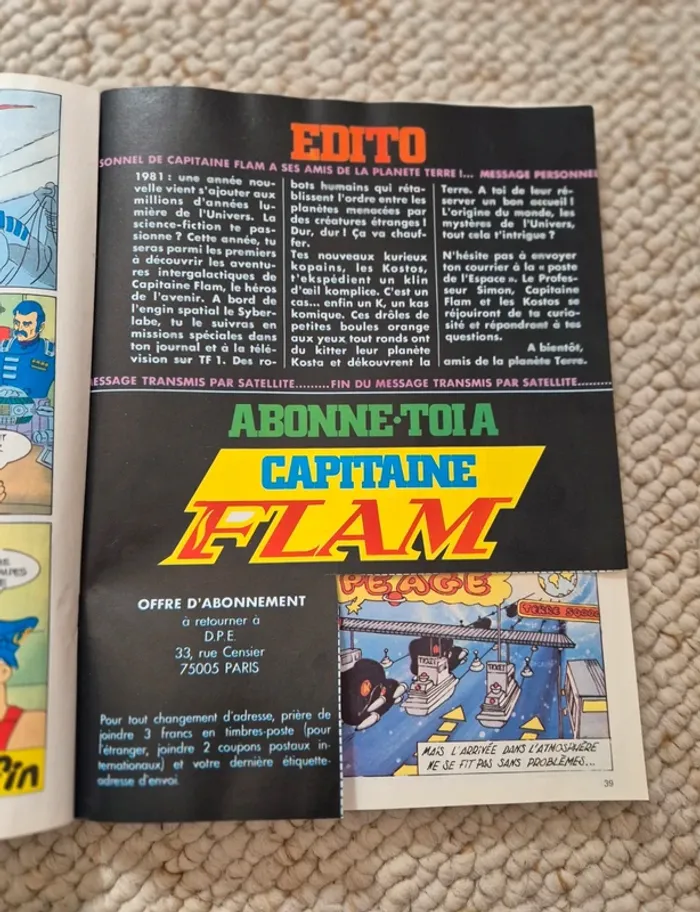 Magazine Album spécial capitaine flam N°1 - photo numéro 5