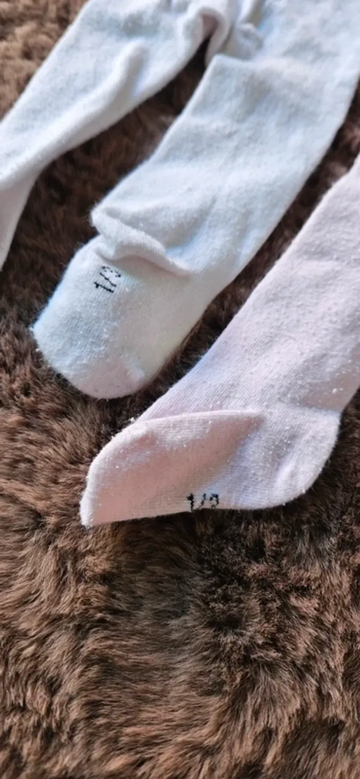 Lot de 2 collant bébés fille 1/3 mois - photo numéro 2