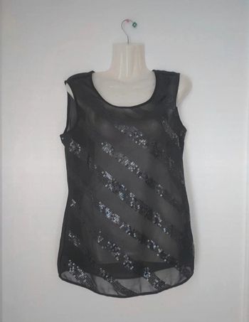 Débardeur a sequins femme c