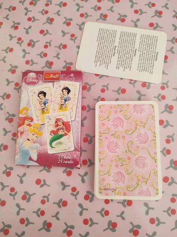 Jeu de 25 cartes Princesses Disney - Trefl