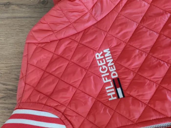 Bombers matelassé Hilfiger Denim rouge – Taille S (36/38) - photo numéro 6