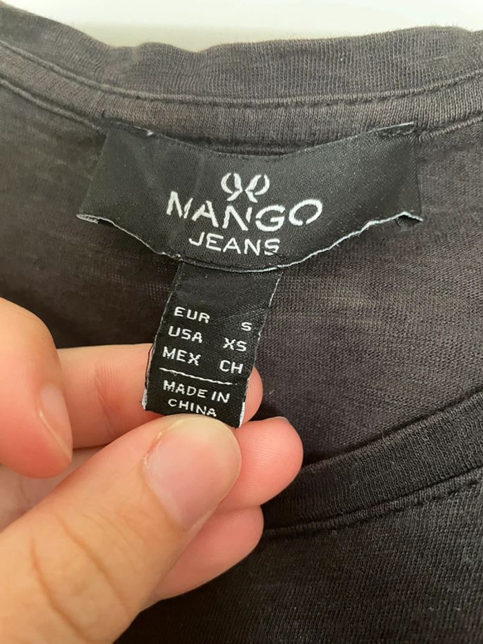 Débardeur noir Mango - photo numéro 3