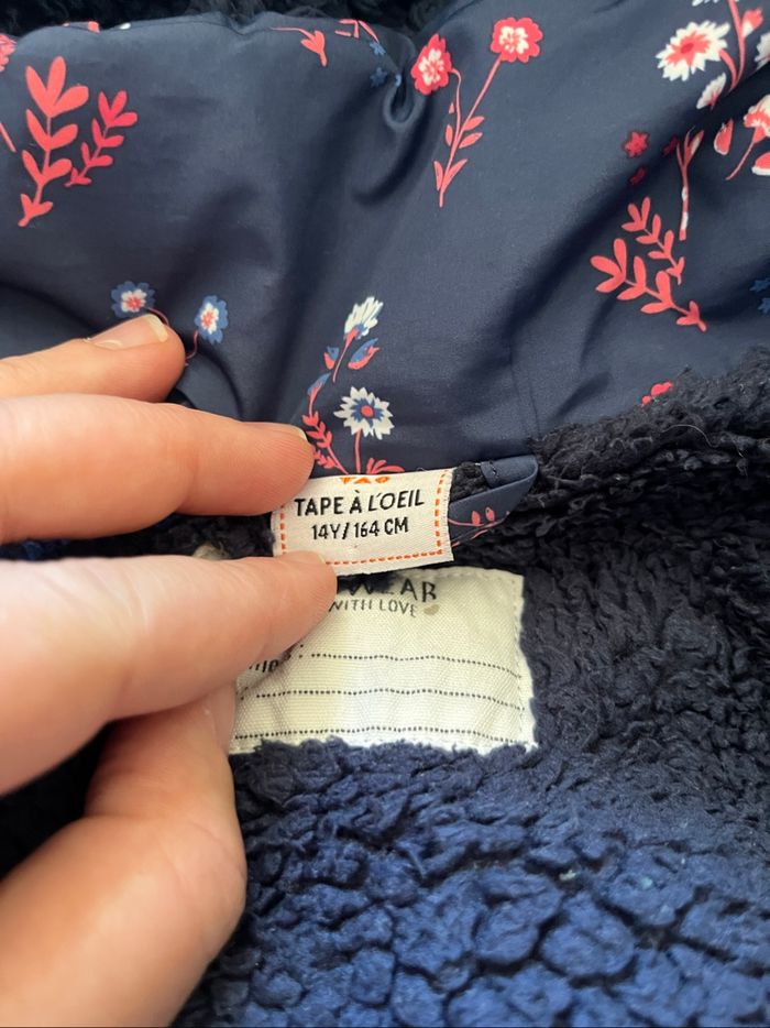 Manteau fille 14 ans TAO - photo numéro 3