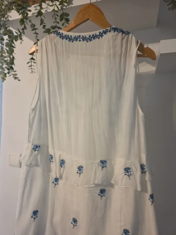 Robe zara broderie - photo numéro 10