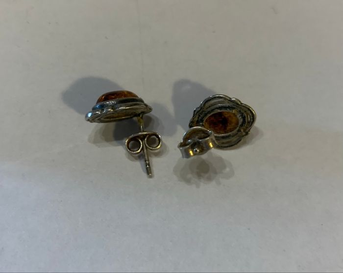 Ensemble ambre et argent - photo numéro 2