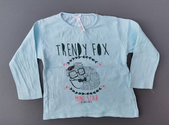 Tee-shirt ML 18 mois fille Miss Cutie 