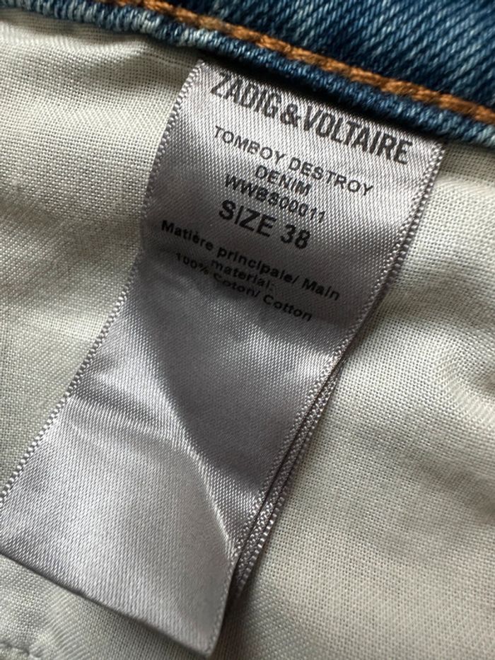 Short jeans Zadig et Voltaire défilé T:38 - photo numéro 9