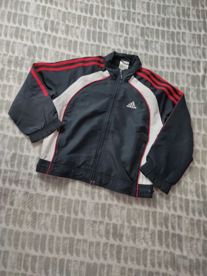 Veste sport survêtement Adidas 6 ans - photo numéro 1