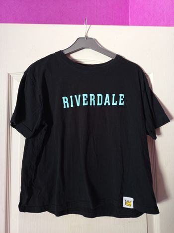 Tee shirt manches courtes noir