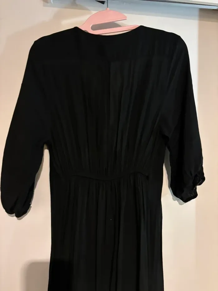 Robe Longue Noire Élégante – Taille 38/M - photo numéro 4