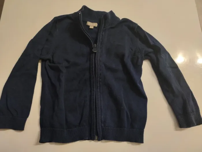 Gilet bleu marine 24 mois