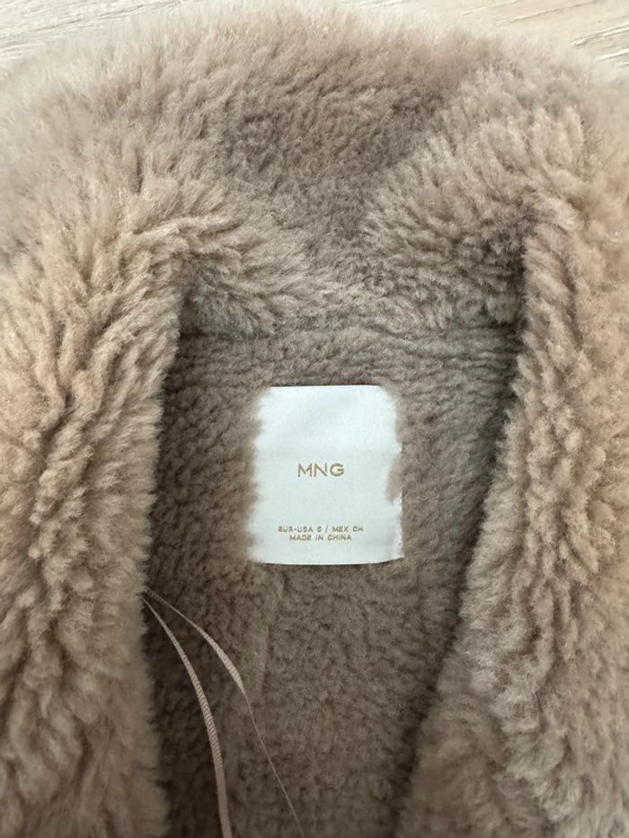 Manteau fourrure Mango - photo numéro 5