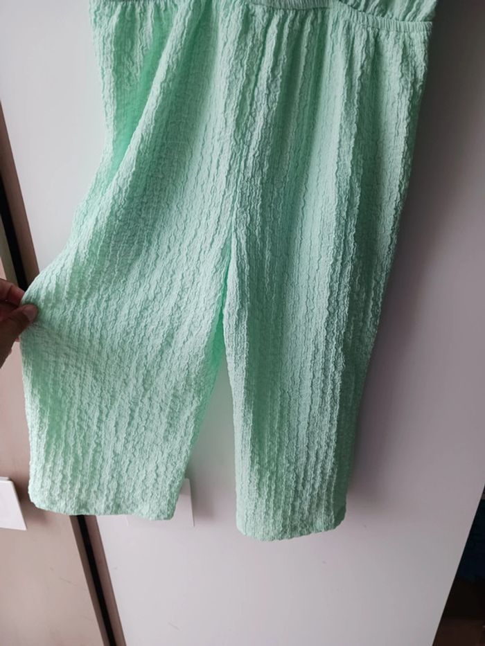 Lot 2 combi-pantalon jaune et vert Primark taille 5-6ans - photo numéro 6