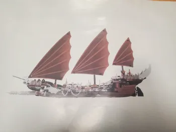 Compatible Bateau Pirate du Seigneur des anneaux.