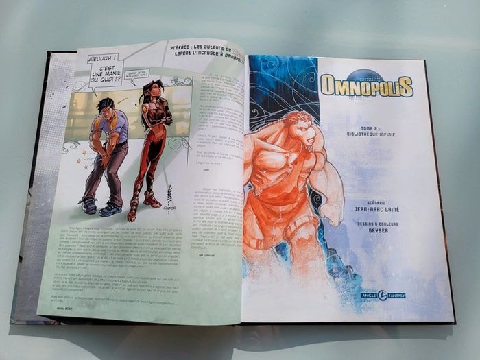 BD Omnopolis, Tome 2 : Bibliothèque infinie, Cycle 1 (23) - photo numéro 7