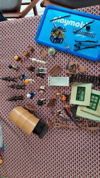 Lot de playmobile cowboy
