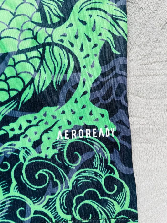 Maillot concept foot Réal Madrid noir et vert dragon taille S - photo numéro 7